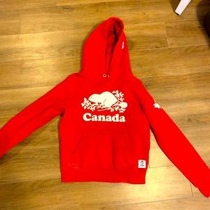 Red Roots hoodie _small